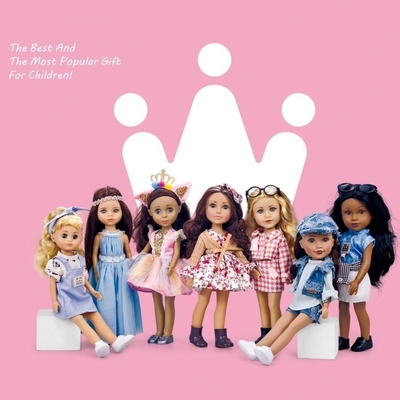 Opvoedkundig Custom Logo OEM/ODM 14&quot; Full Silicone Cute Doll Gifts