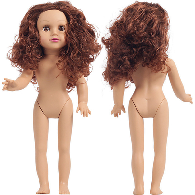 18 inch Afro-Amerikaanse Pop Fashion Series Nummer voor meisjes spelen en leren