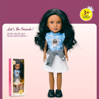 Opvoedkundig Custom Logo OEM/ODM 14&quot; Full Silicone Cute Doll Gifts