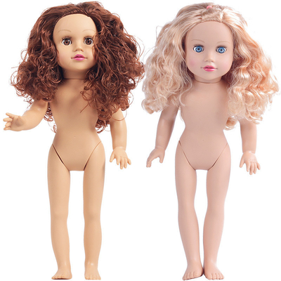 18 inch Afro-Amerikaanse Pop Fashion Series Nummer voor meisjes spelen en leren