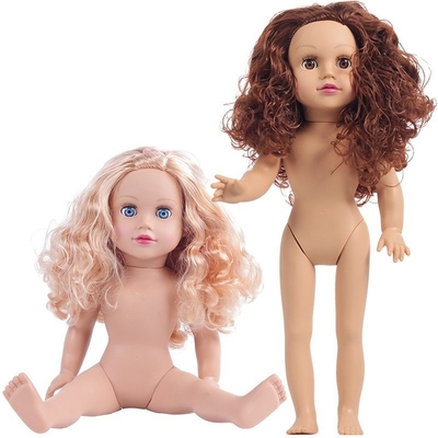 18 inch Afro-Amerikaanse Pop Fashion Series Nummer voor meisjes spelen en leren