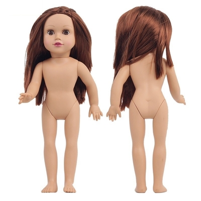 18 inch Afro-Amerikaanse Pop Fashion Series Nummer voor meisjes spelen en leren