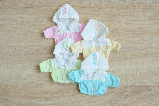 Aanpasbaar 12cm Bear Doll Kleding SQ-01 Katoen Unisex