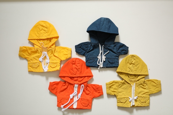 Aanpassing PLUSH TOY BEAR jeans trench jas jeans wissel speelgoed voor kinderen