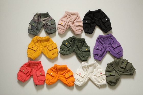 Aanpassing PLUSH TOY BEAR jeans trench jas jeans wissel speelgoed voor kinderen