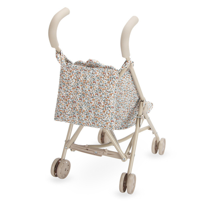 Gepersonaliseerde klassieke kostbare speelgoed cadeau Basic Baby Pop Stroller voor peuters met rugzak Pop Buggy