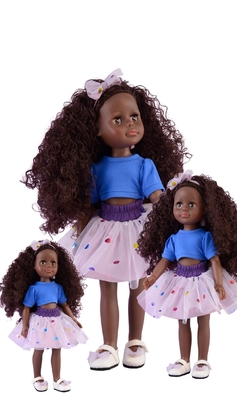 Custom Service Vinyl Pop 18 Inch Amerikaanse Poppen breed scala aan stijlen