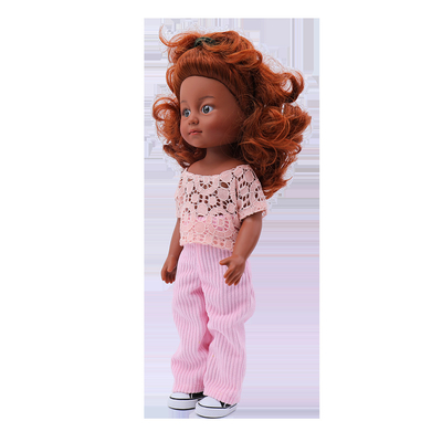 12 inch zwarte pop realistische Afrikaanse pop kleding cadeau zwarte babypoppen voor kinderen