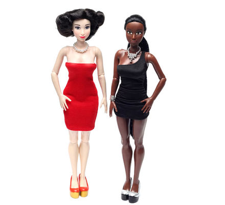 Laag MOQ originele ontwerp aanpassing 30cm mode pop kleding voor  poppen