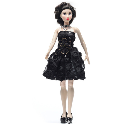 Nationale stijl 30cm pop OEM originele ontwerp verschillende outfits stijl case show
